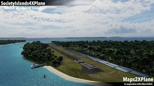 Aerosoft Society Islands XP - Tahiti & Windward Islands cho X-Plane 11/12