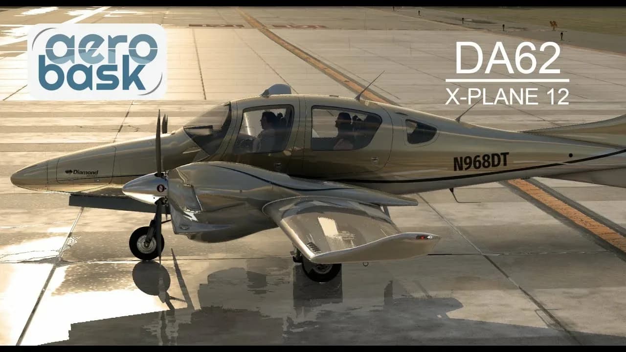 Diamond DA-62 von Aerobask für X-Plane 11/12