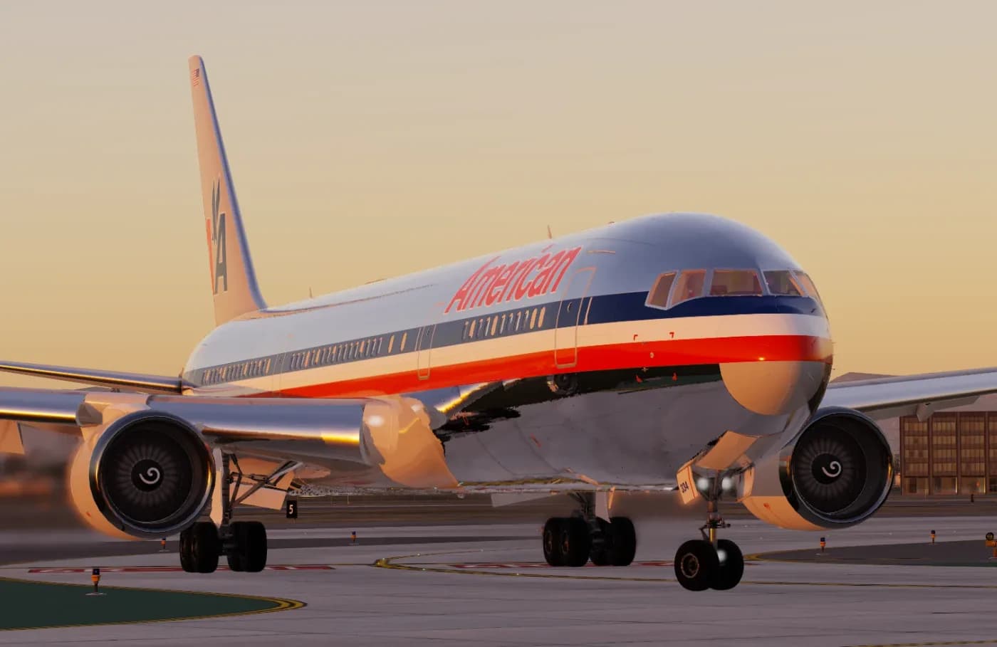 X-Plane 11/12 uchun FlightFactor Boeing 767-300ER Pro