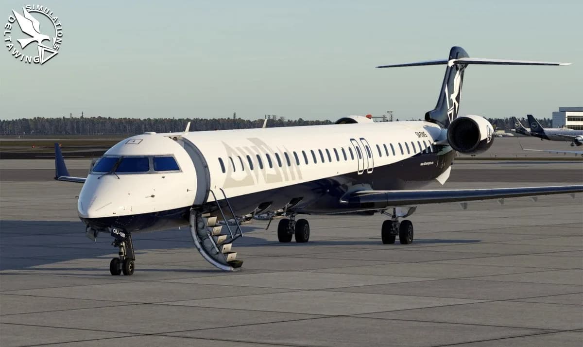 CRJ1000 by DeltaWing cho X-Plane 11/12