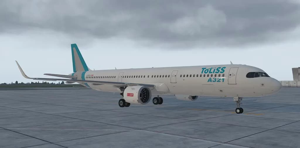 Airbus A321 by ToLiss do X-Plane 11/12