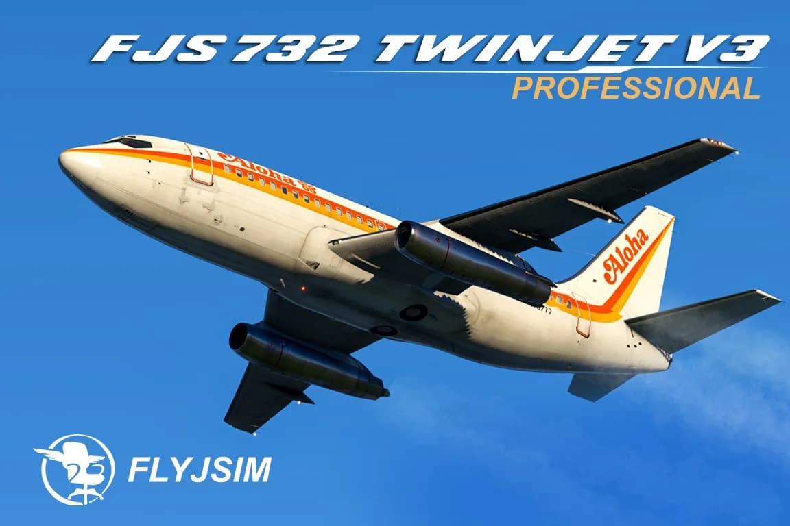 X-Plane 11 үшін FlyJSim Boeing 737-200 v3 PRO