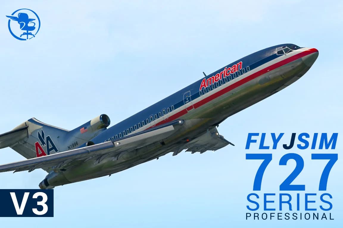 FlyJSim 727 シリーズ PROv3 X-Plane 11