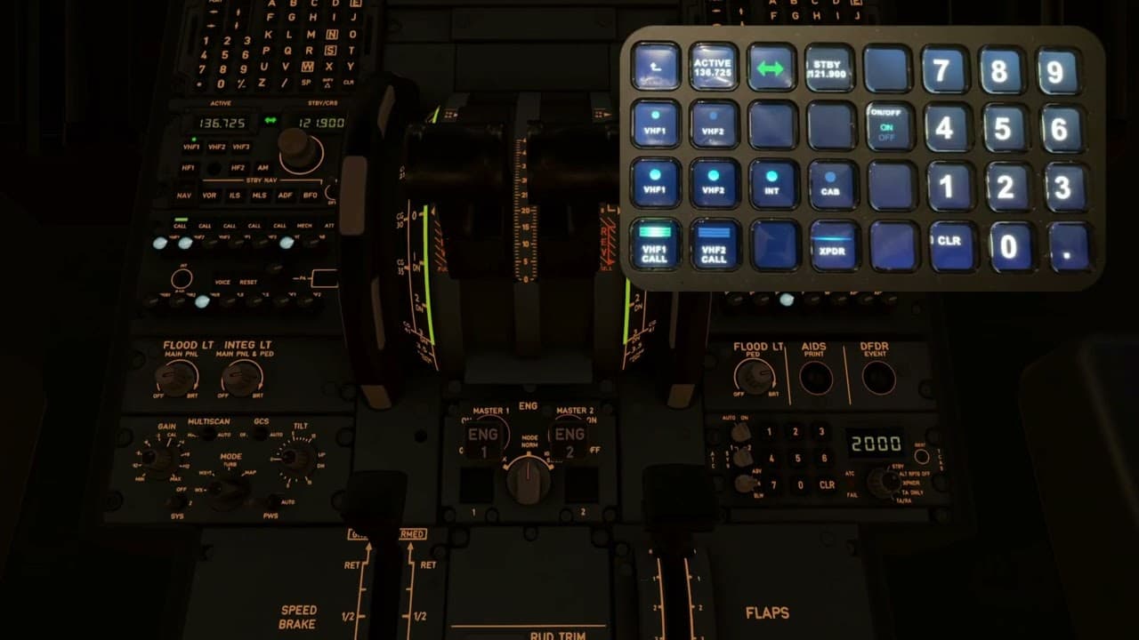 🎛️ StickAndRudder X-KeyPad für X-Plane 11/12 ✈️💡