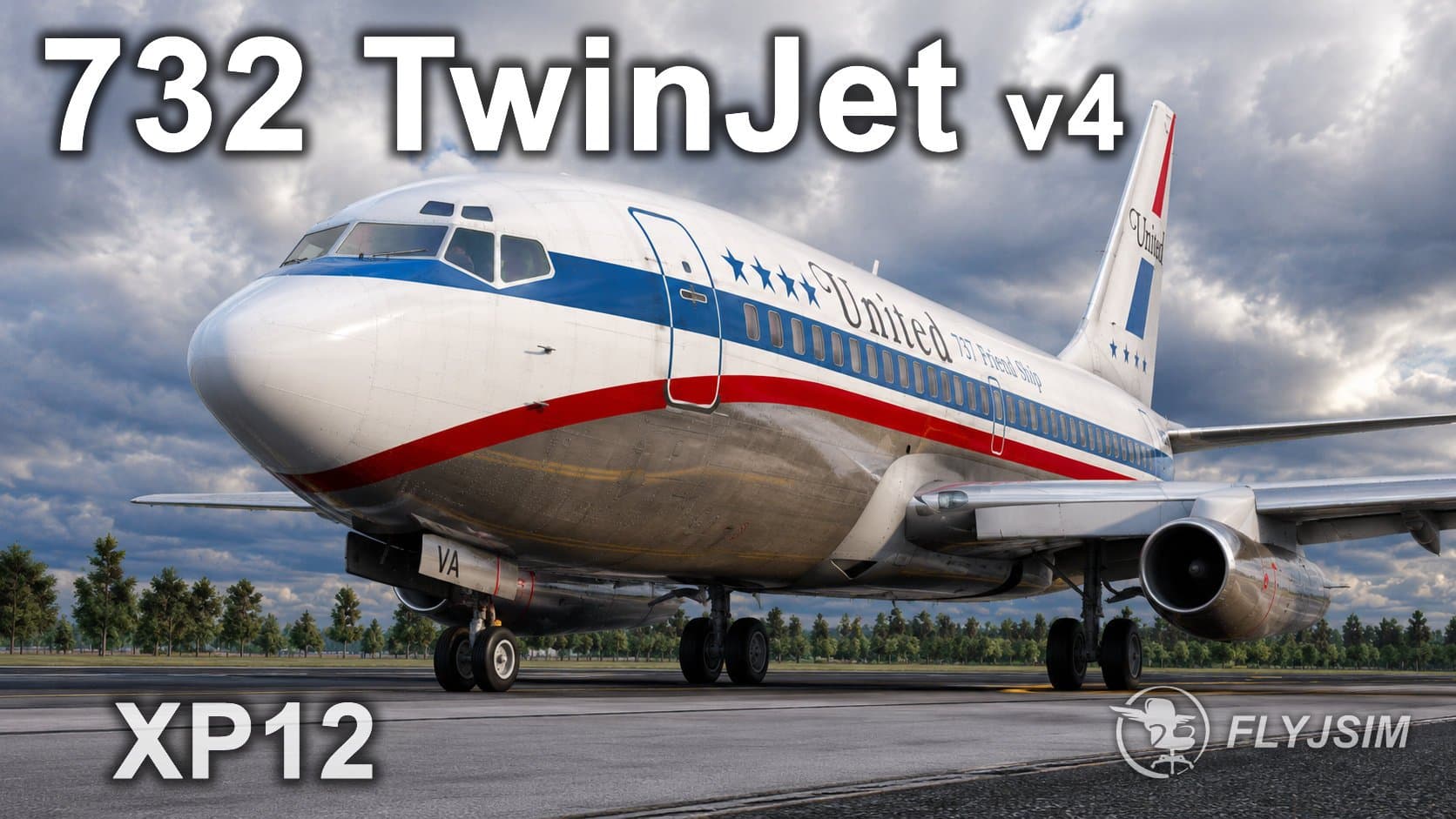 732 TwinJet V4 Pro для X-Plane 12
