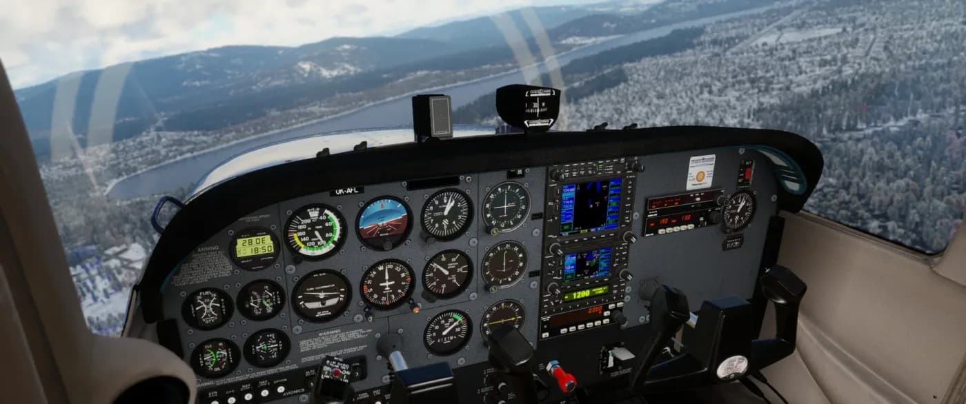 X-Plane 11/12 uchun Cessna 172 ANALOG by AFL