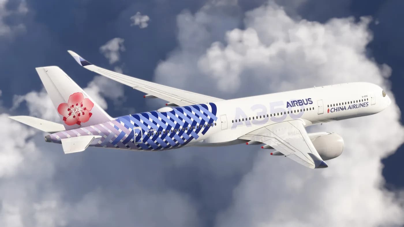 iniBuilds طائرة A350 لـ MSFS 2020/2024