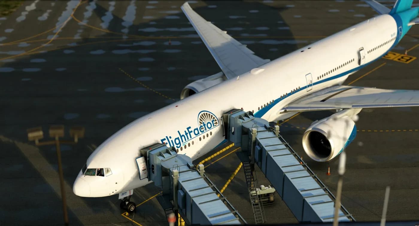 FlightFactor Boeing 777-300ER الإصدار الثاني لـ X-Plane 12