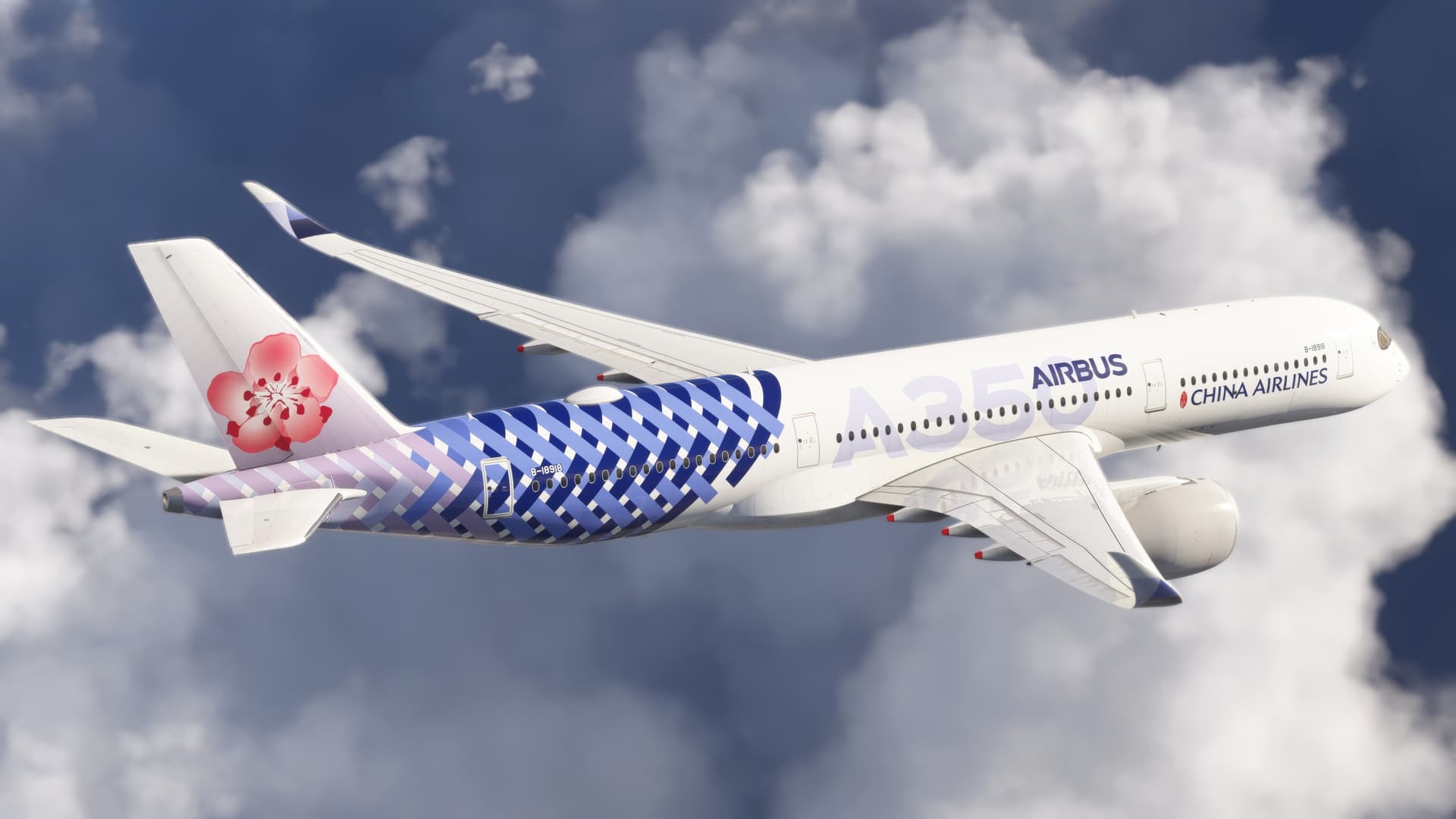 iniBuilds A350 passagiersvliegtuig voor MSFS 2020/2024