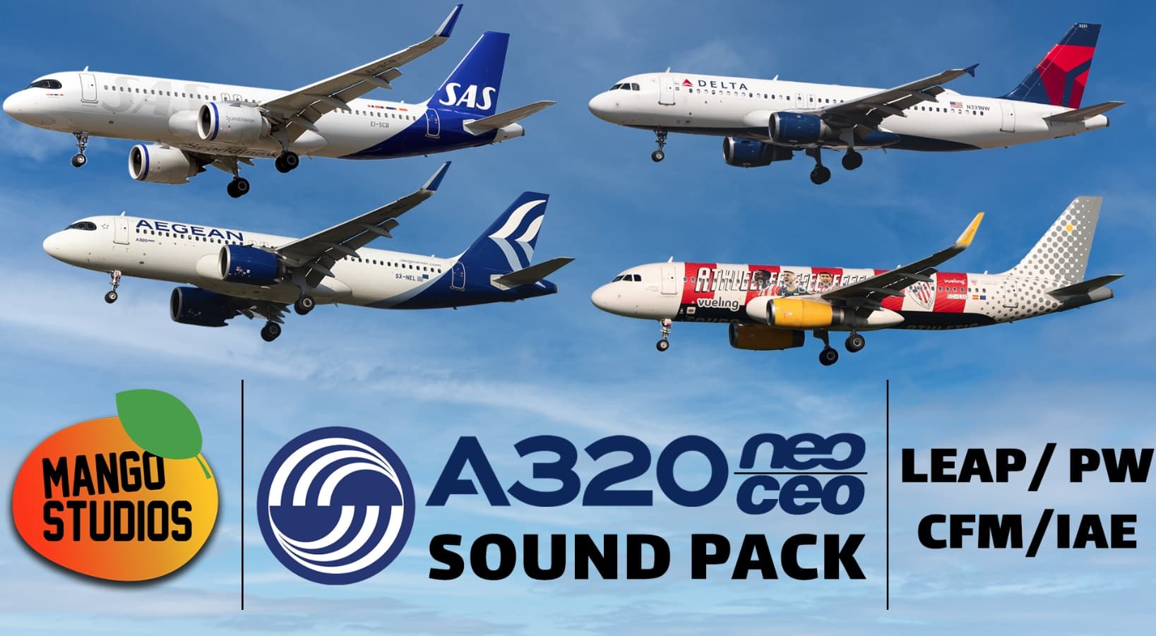 Cómo elegir un paquete de sonido para X-Plane 11/12 - comparación de BSS, Mango y FMOD (2025)