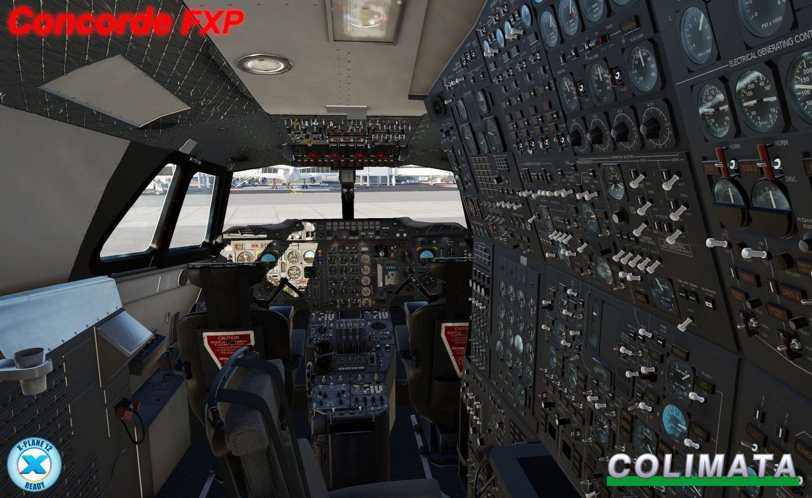 Concorde FXP firmy Colimata dla X-Plane 11/12