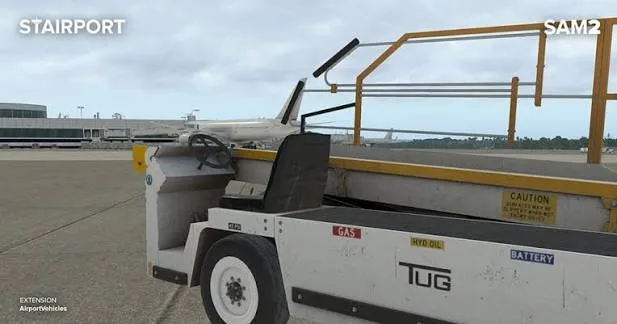 SAM AirportVehicles XP için X-Plane 11